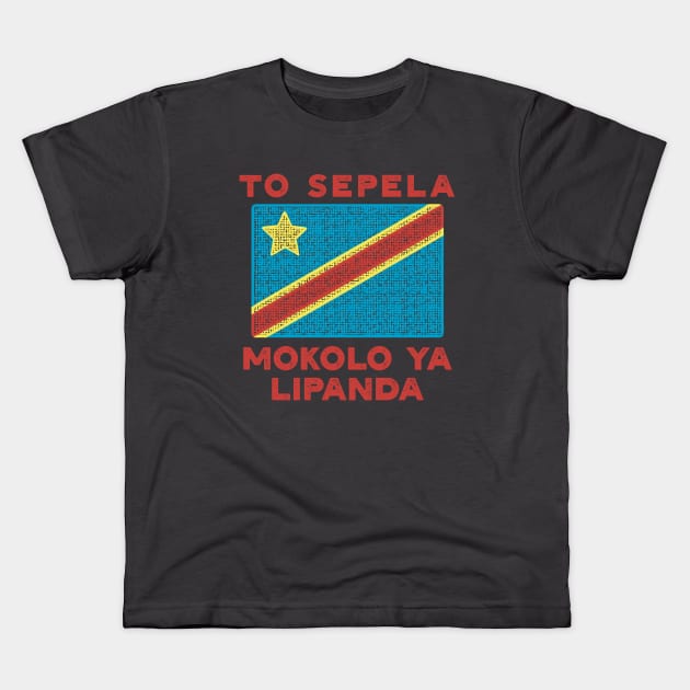 To Sepela Mokolo Ya Lipanda Kids T-Shirt by Lani Uli